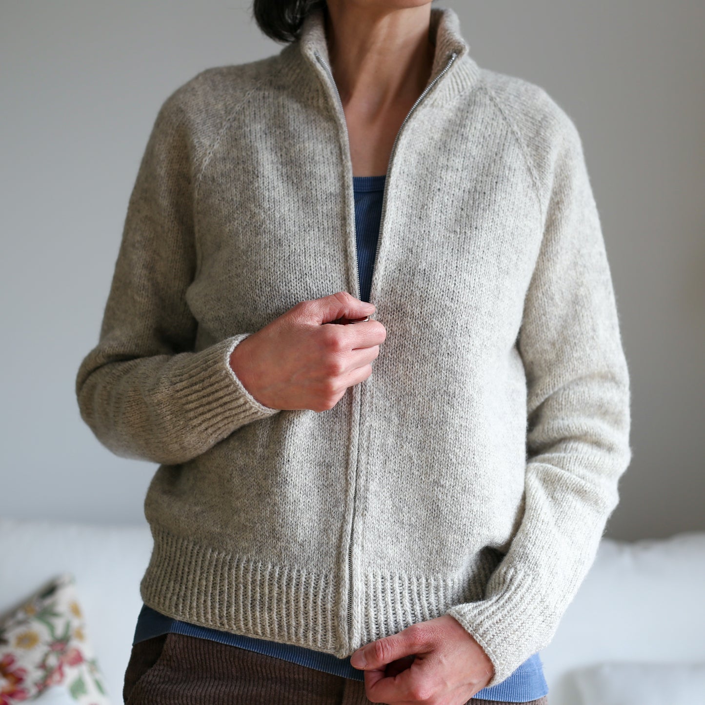 Svea zipper cardigan
