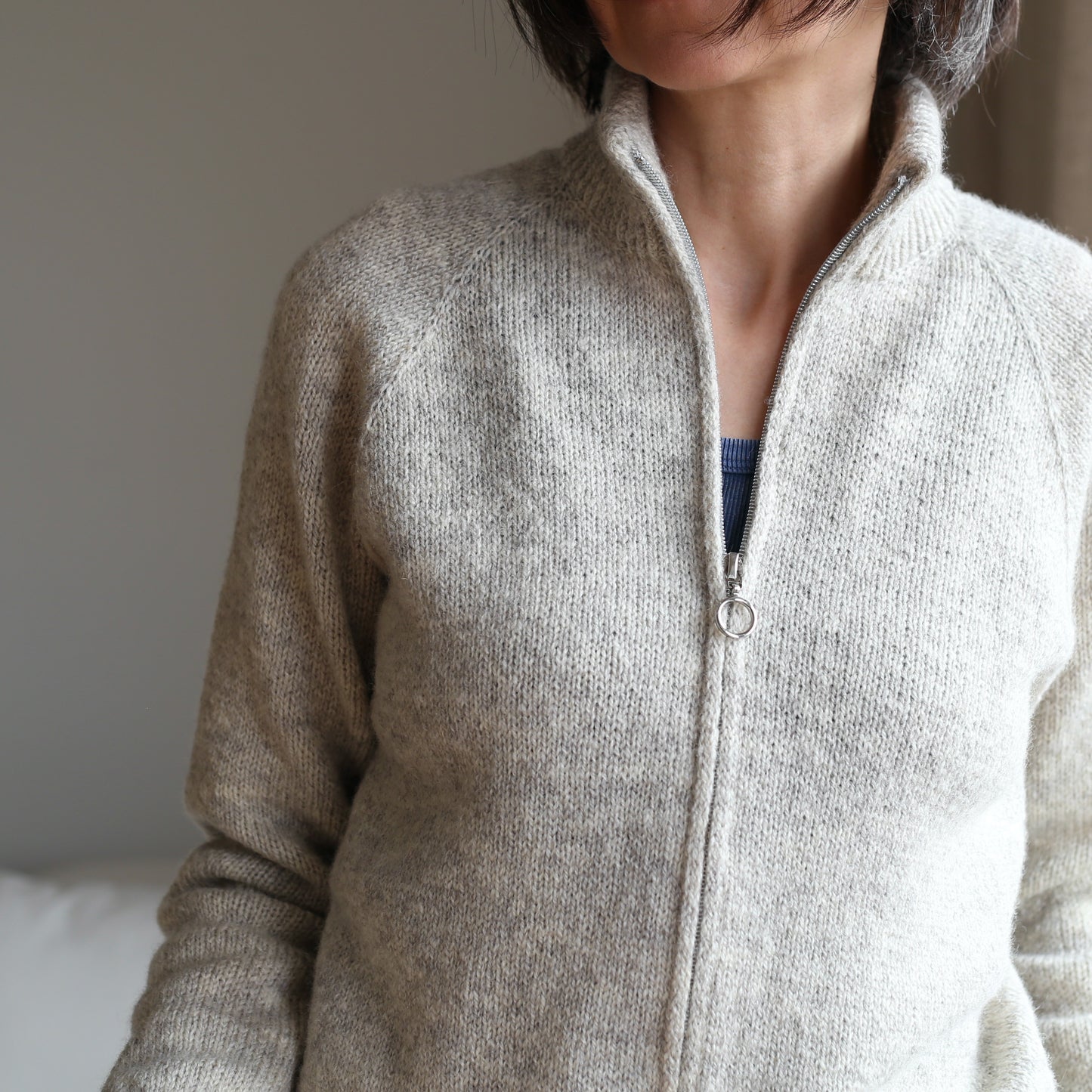 Svea zipper cardigan