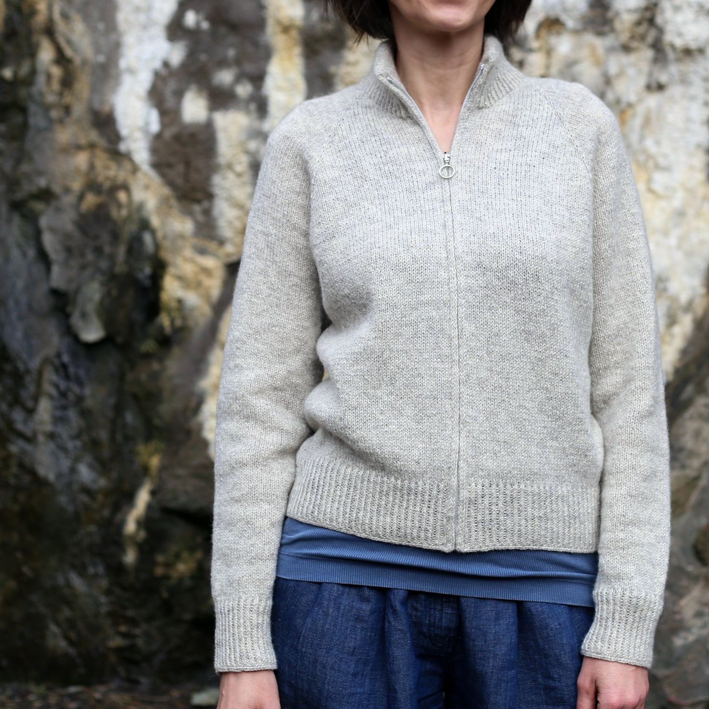 Svea zipper cardigan