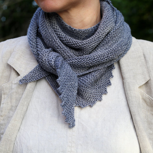 Zero waste shawl